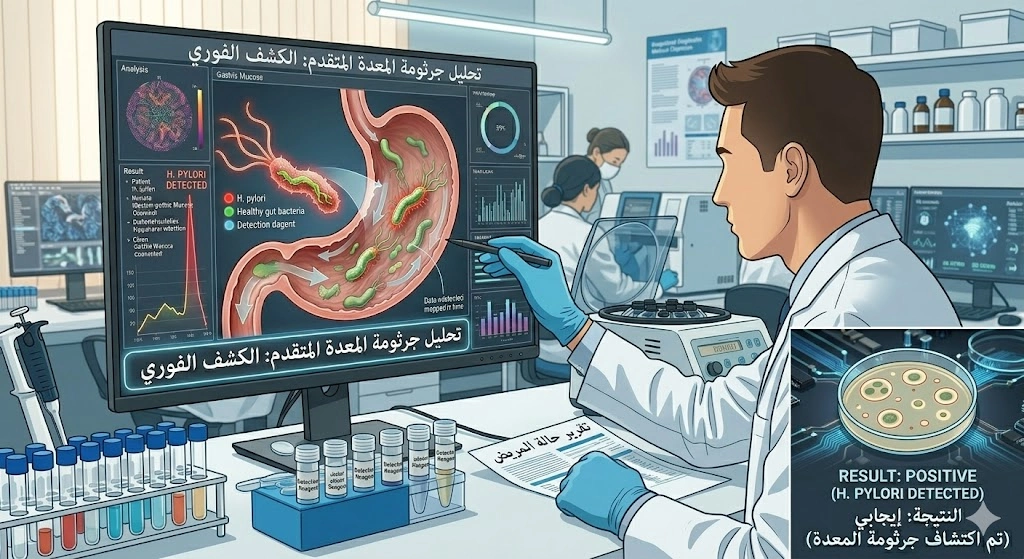 انواع تحليل جرثومة المعدة 